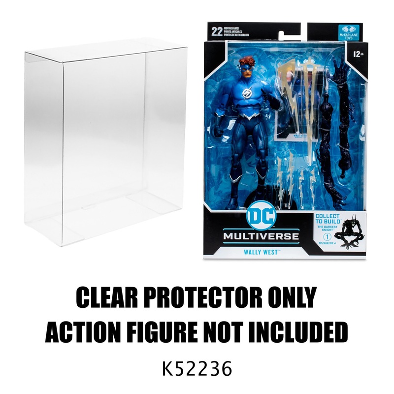 Protector For McFarlane DC Multiverse Collect To Build Wally West Plattinum Edition