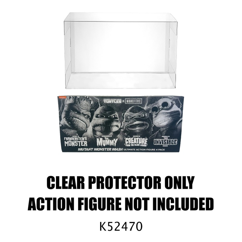 Protector For NECA Teenage Mutant Ninja Turtles Mutant Monster Mash Ultimate Action Figure 4-Pack