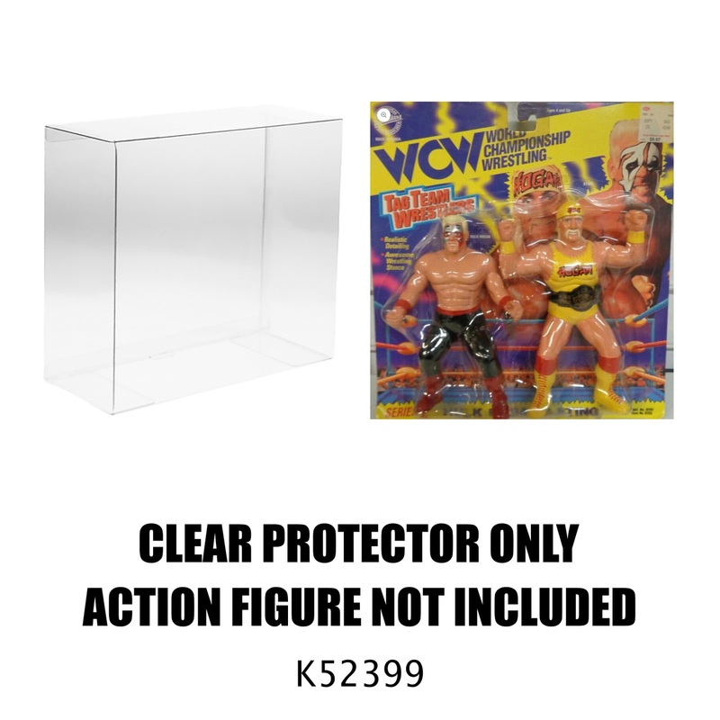 Protector For Original San Francisco Toymakers WCW Tag Team Wrestlers Series 2 Sting Black Pants/Red Boots Hogan