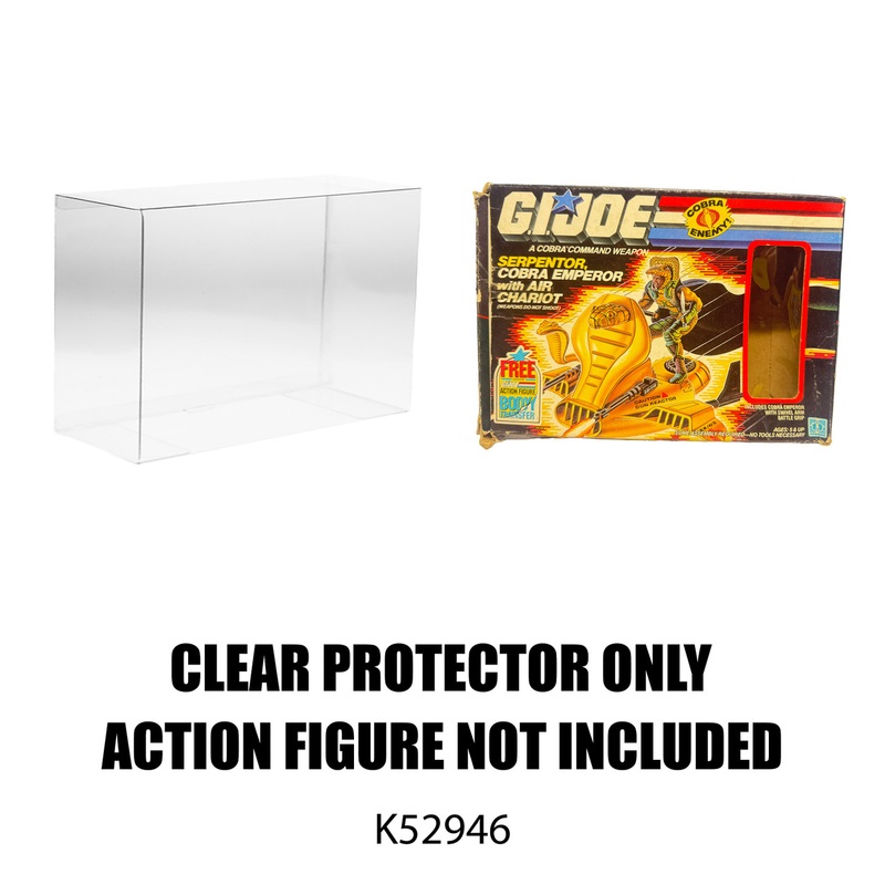 Protector For Hasbro G.I. Joe Serpentor Cobra Emperor With Air Chariot