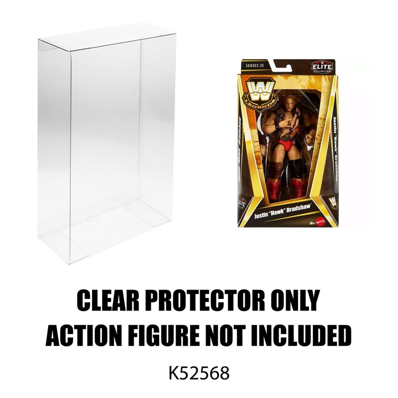 Protector For Mattel WWE W Legends Elite Collection Justin Hawk Bradshaw Series 25