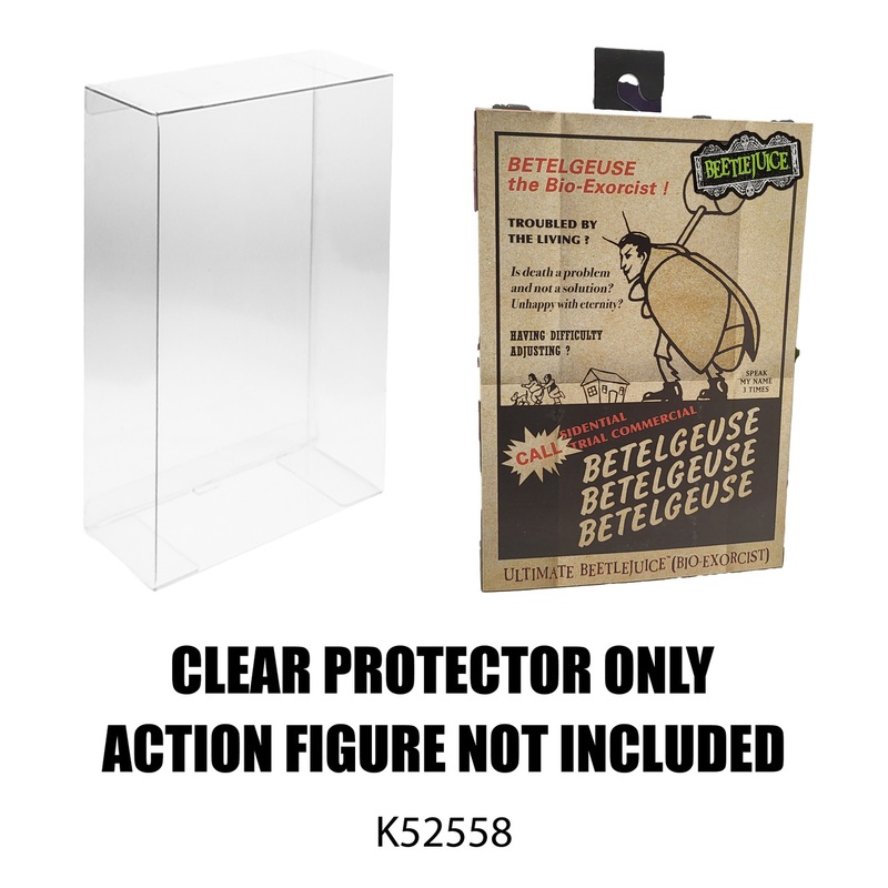 Protector For NECA Beetlejuice Ultimate Action Figure Betelgeuse The Bio-Exorcist