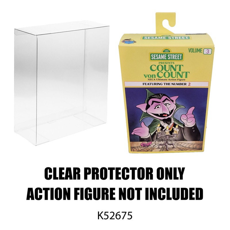 Protector For NECA Sesame Street Ultimate Action Figure Count Von Count