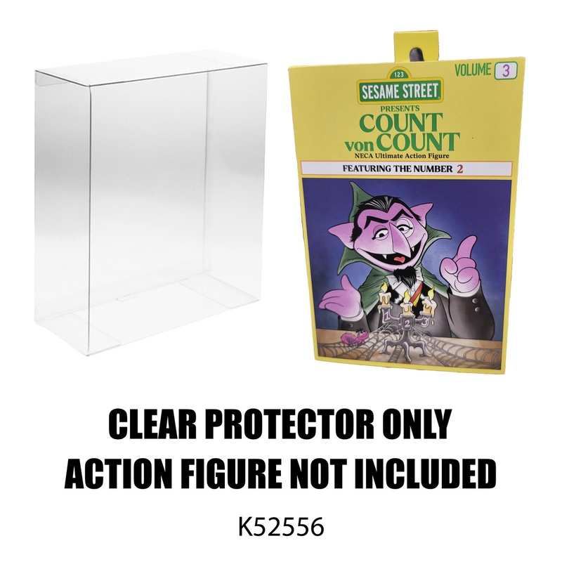 Protector For NECA Sesame Street Ultimate Action Figure Von Count