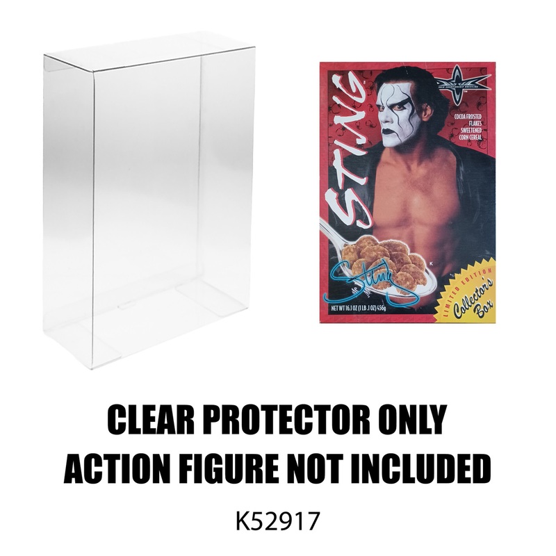 Protector For WWE Sting Cereal Box Limited Edition Collector Box