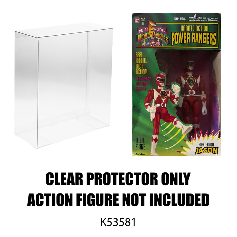 Protector For Bandai Power Rangers Karate Action Deluxe 8 inch Red