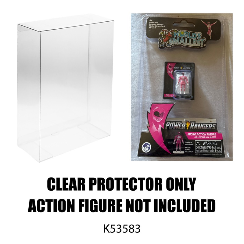 Protector For Bandai Power Rangers World Smallest Micro Action Figure