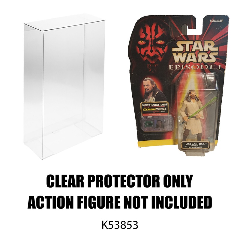 Protector For Hasbro Star Wars Episode I Qui Gon Jinn CommTech Action Figure