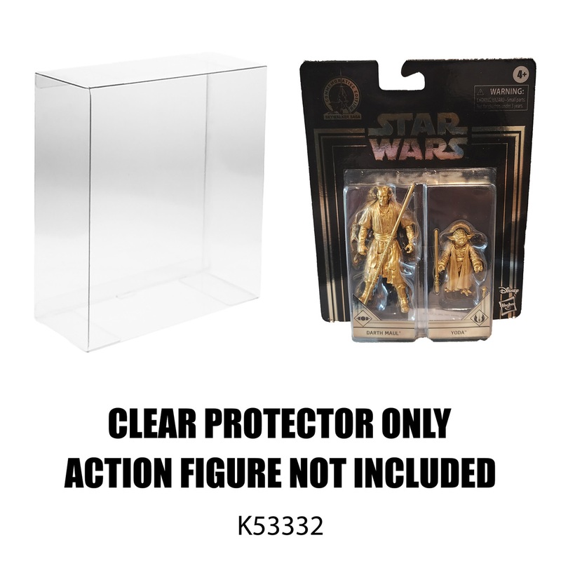 Protector For Hasbro Star Wars Gold Commemorative Edition Darth Maul and Yoda
