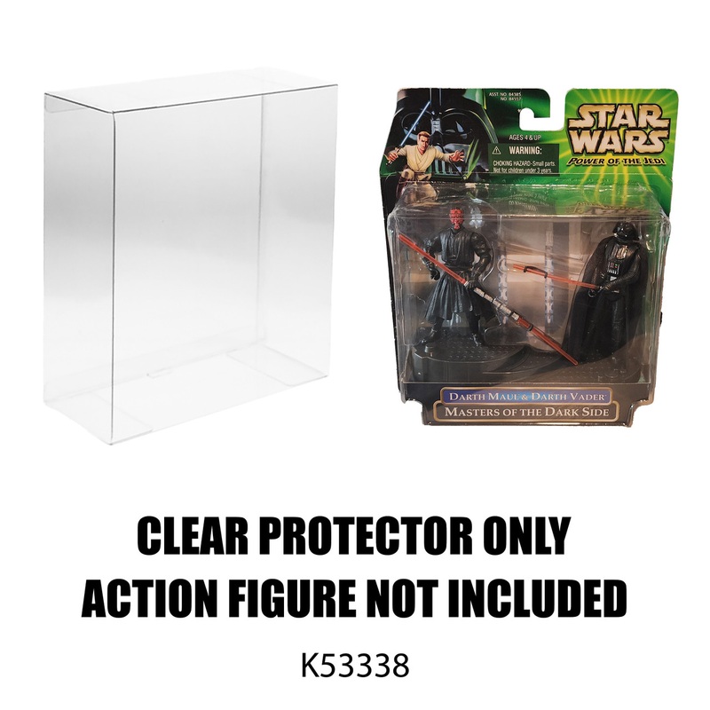 Protector For Hasbro Star Wars Power Of The Jedi Masters Of The Dark Side Darth Maul and Darth Vader