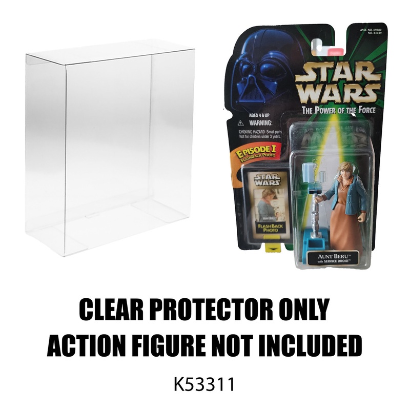 Protector For Hasbro Star Wars The Power Of The Force Aunt Beru With Service Droid