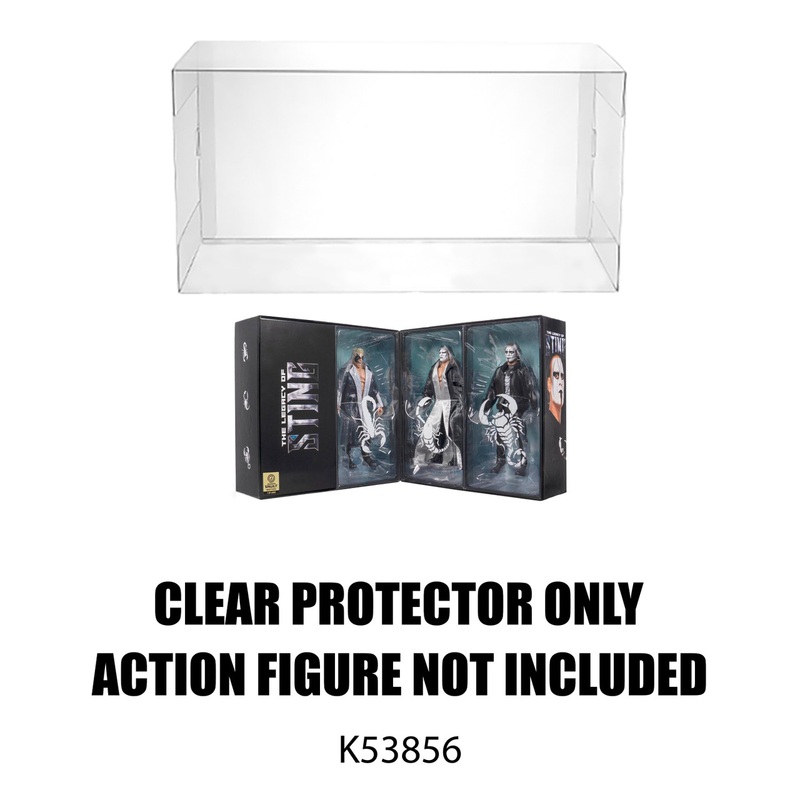 Protector For Jazwares AEW Vault Sting 3 Pack Standard Action Figure Set