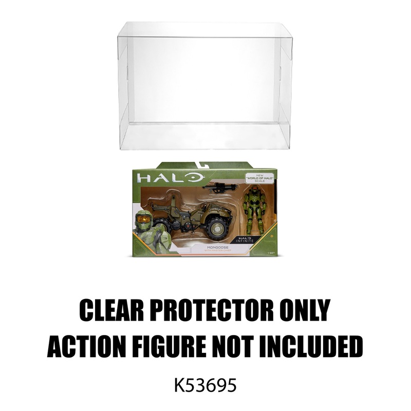 Protector For Jazwares Halo World Of Halo Mongoose With Master Chief