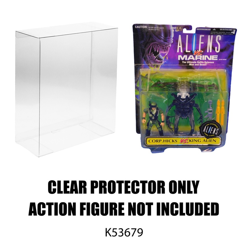 Protector For Kenner Aliens vs Marine Corp Hicks vs King Alien 1996 10th Anniversary Edition