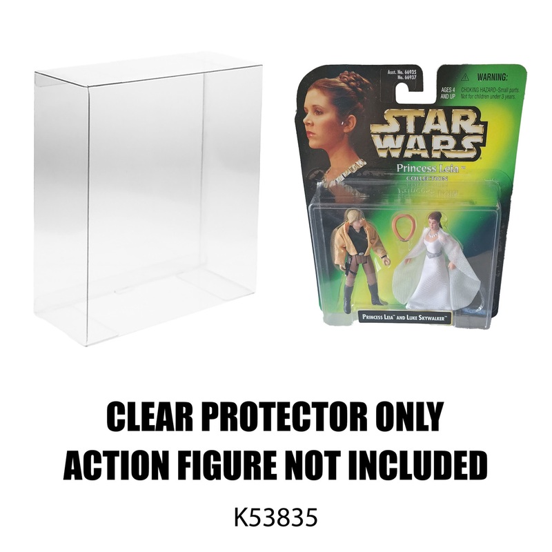 Protector For Kenner Star Wars Princess Leia Collection Princess Leia and Luke Skywalker