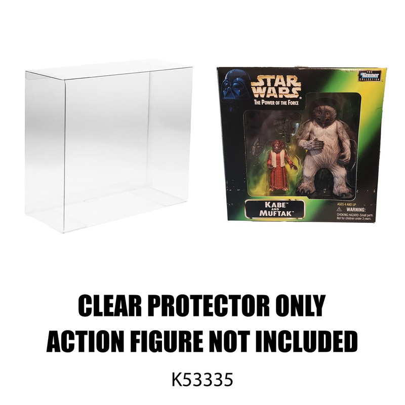 Protector For Kenner Star Wars The Power Of The Force Kabe and Muftak Exclusive