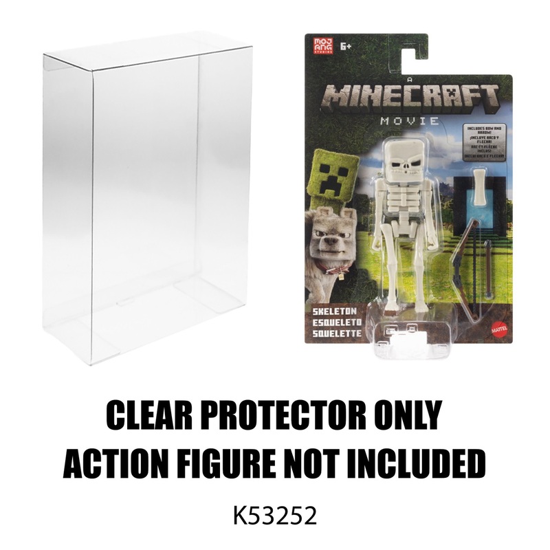 Protector For Mattel Minecraft Movie Skeleton Figure