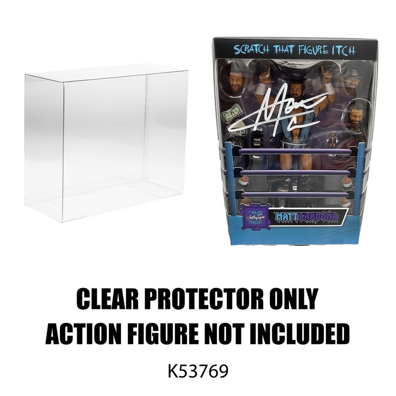 Protector For Super7 WWE Major Wrestling Podcast Ultimates Matt Cardona 7 inches