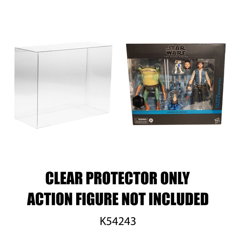 Protector For Hasbro Star Wars Black Series Cal Kestis Turgle and Skoova Stev Standard Edition