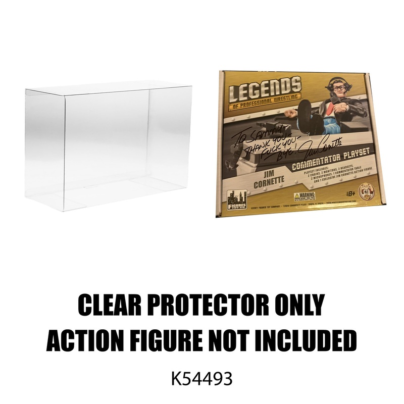 Protector For Jakks Pacific WWE Legends of Professional Wrestling Jim Cornette Commentator Playset
