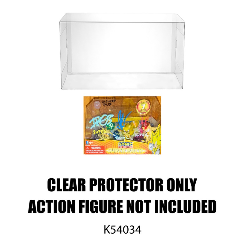 Protector For Jazwares Sonic the Hedgehog Sonic SuperPack Standard Edition