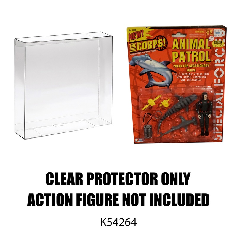 Protector For Lanard The Corps Animal Patrol Sharks 1997 Standard Edition