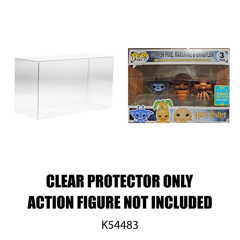 Protector For Mattel Harry Potter 3 Pack Figures Standard Edition