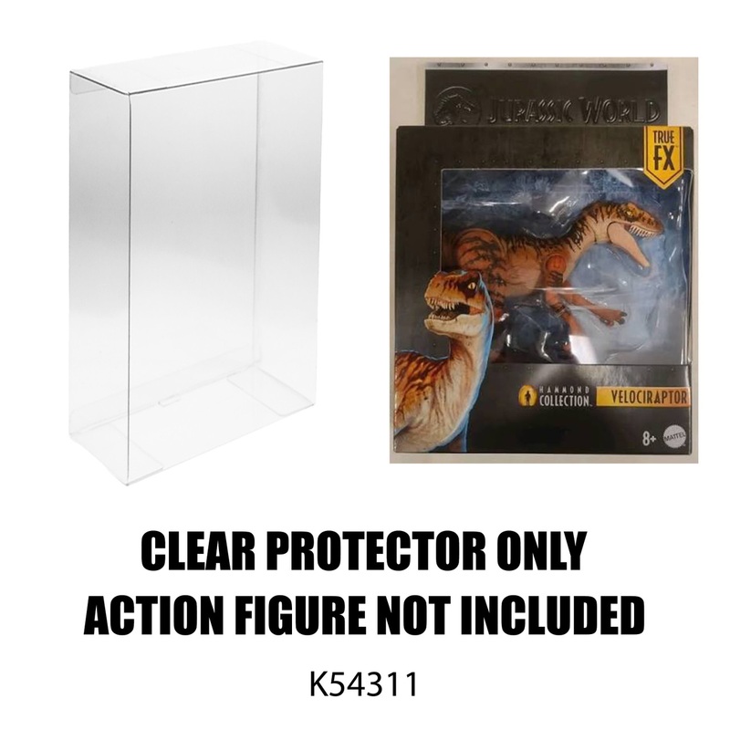 Protector For Mattel Jurassic World Hammond Collection Velociraptor Standard Edition