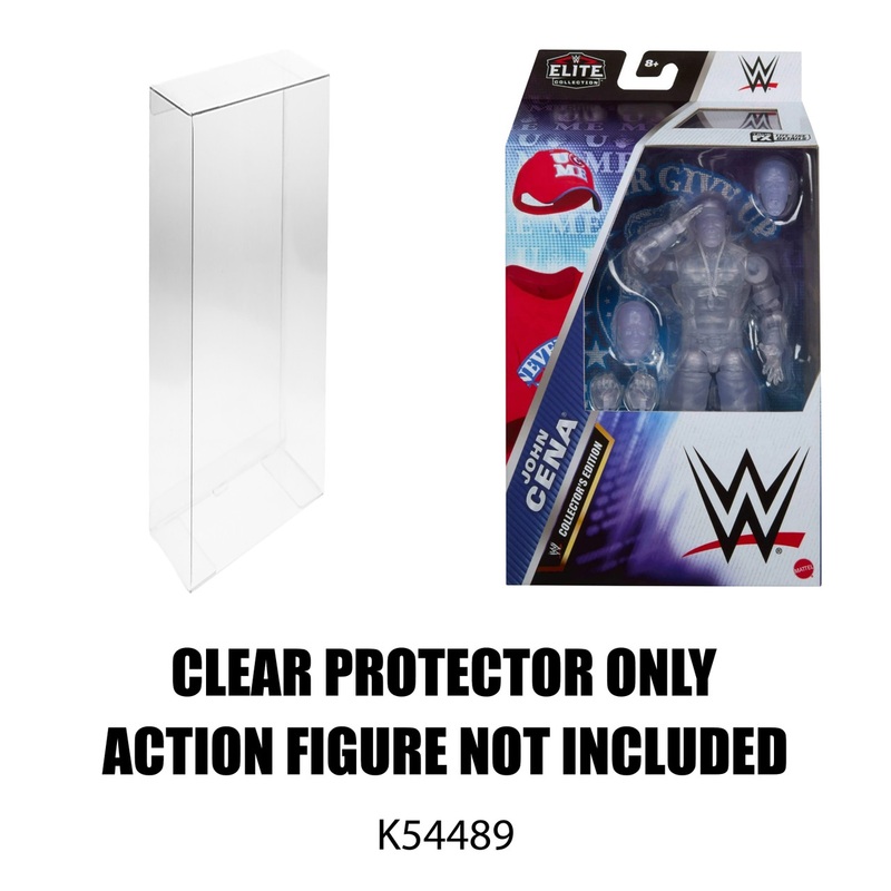 Protector For Mattel WWE Elite John Cena Greatest Hits 2025 6 inch Transparent Action Figure