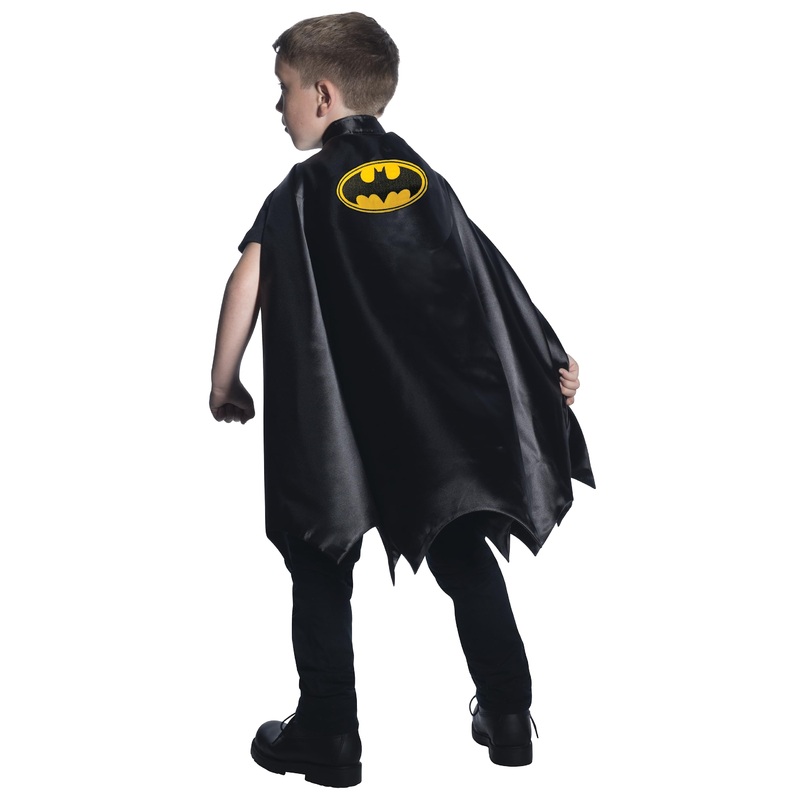 ADORQ DC Comics Deluxe Satin Batman Cape, one size fits all
