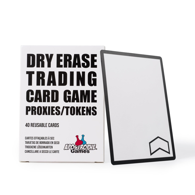 Apostrophe Games Dry Erase MTG Tokens Set of 40 Cards – Reusable Proxies/Tokens for Trading Card Games