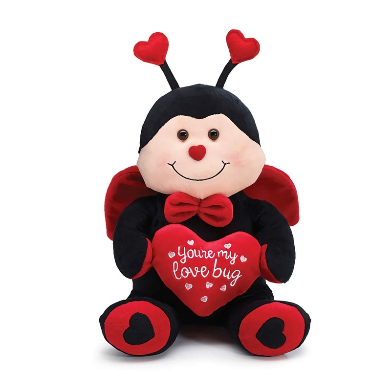 Burton and Burton You’re My Love Bug Ladybug Plush, 11