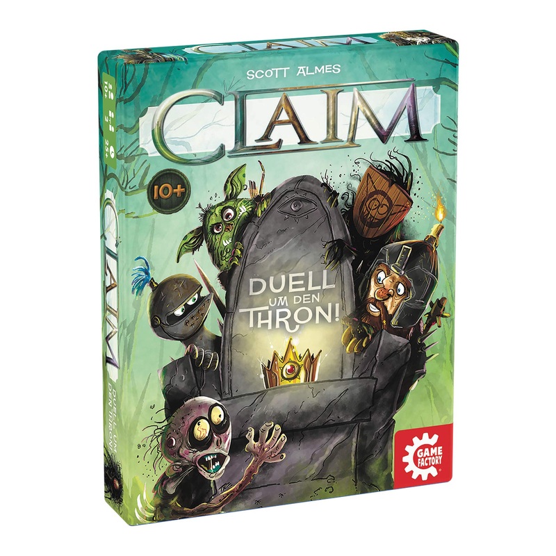 Claim The Duel Around The Throne Card Game 2 Players