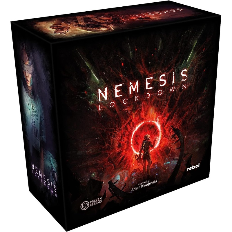 Rebel Nemesis: Cooperative Sci-Fi Horror Strategy Board Game for 1-5 Players