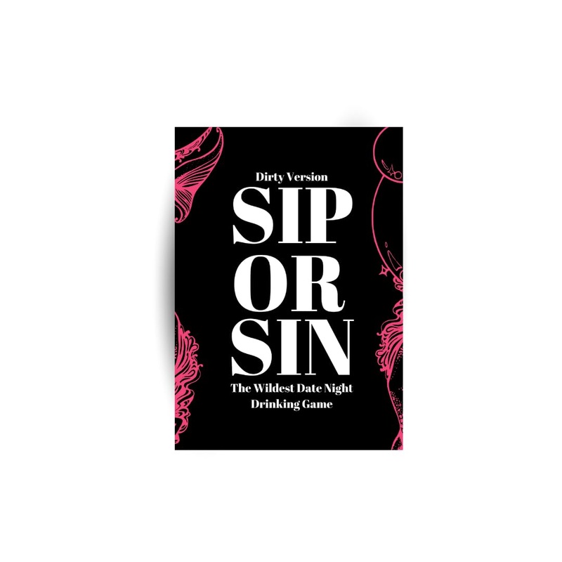 Sip Or Sin Drinking Couple Game – Freaky Couples Game for Romantic Date Night, Anniversary & Valentine’s Day Gift. 114 Spicy Dar