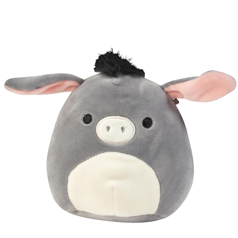 Squishmallows 5-Inch Jason The Donkey Mini Plush – Official Jazwares Plush – Collectible Squishy Soft Farm Stuffed Animals Toy –