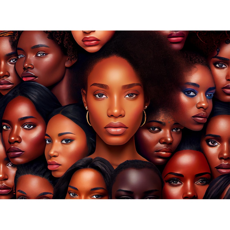 African American Puzzles for Adult Minds: 1000 Piece LewisRenee Black People Jigsaw Puzzle, Dive Into A Serene & Mind-enriching