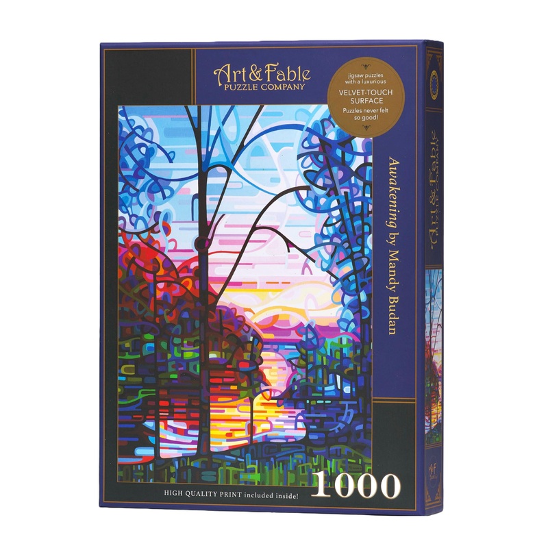 Art & Fable Puzzle Company Awakening by Mandy Budan 1000 Piece Fine Artwork Premium Adult Jigsaw Puzzle – Perfect for Game Night