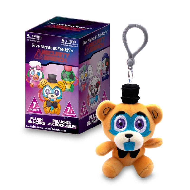 Just Toys LLC Five Nights at Freddy’s Plush Backpack Hangers (Five Nights at Freddy’s Security Breach Plush Backpack Hangers Ser