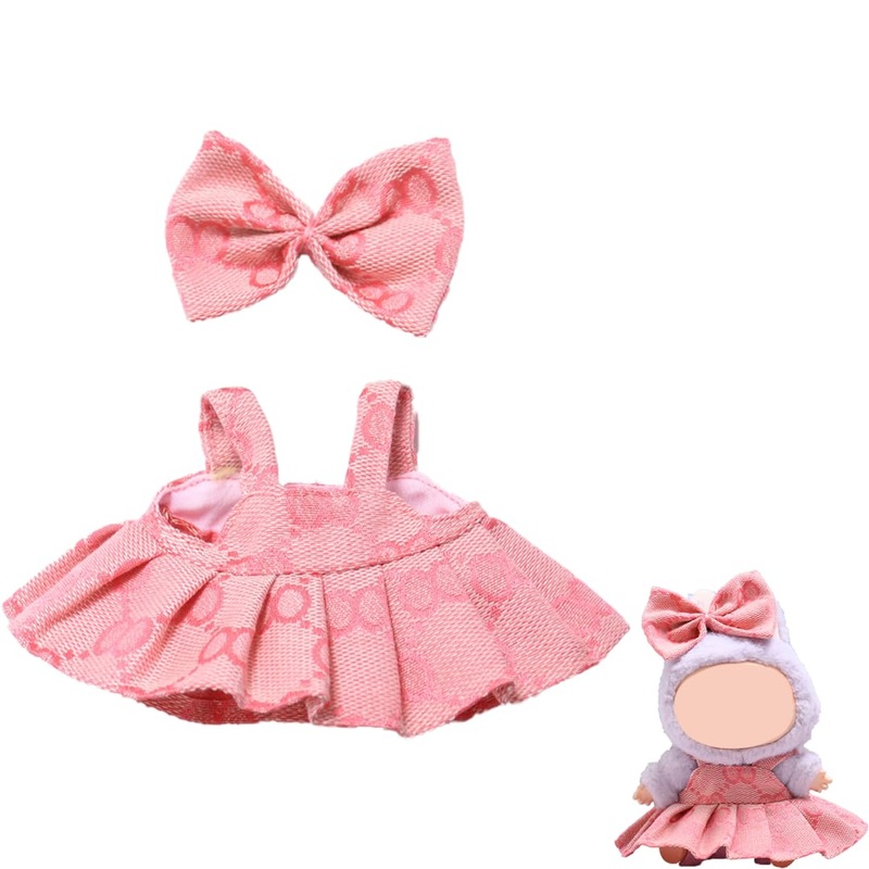 17cm Doll Clothes – Luxury High-End Skirt Set for 17cm Doll Dress – 6.7 Inches Cute Clothes Suitable for Dolls Accessories,no Do