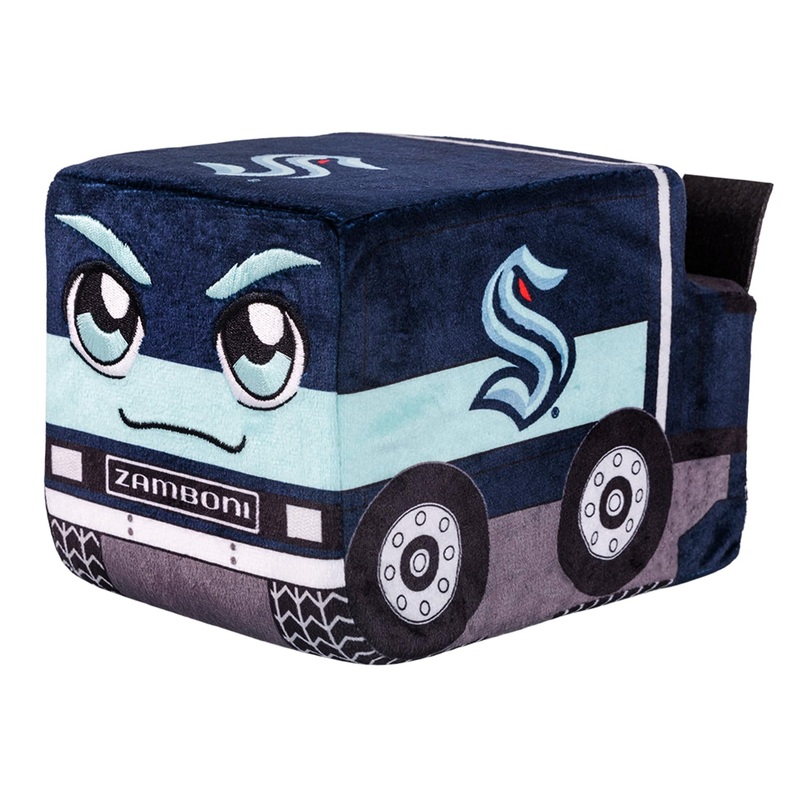 Bleacher Creatures Seattle Kraken Zamboni 7” NHL Kuricha Plushie – Soft Inspired Plush
