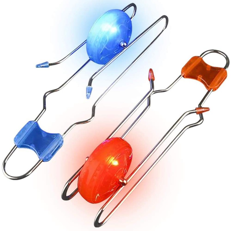 The Dreidel Company Light-Up Gyro Wheel, Yo-Yo Like Rail Twister with Sensory Spinning and Lighting Effects, Stocking Stuffers f