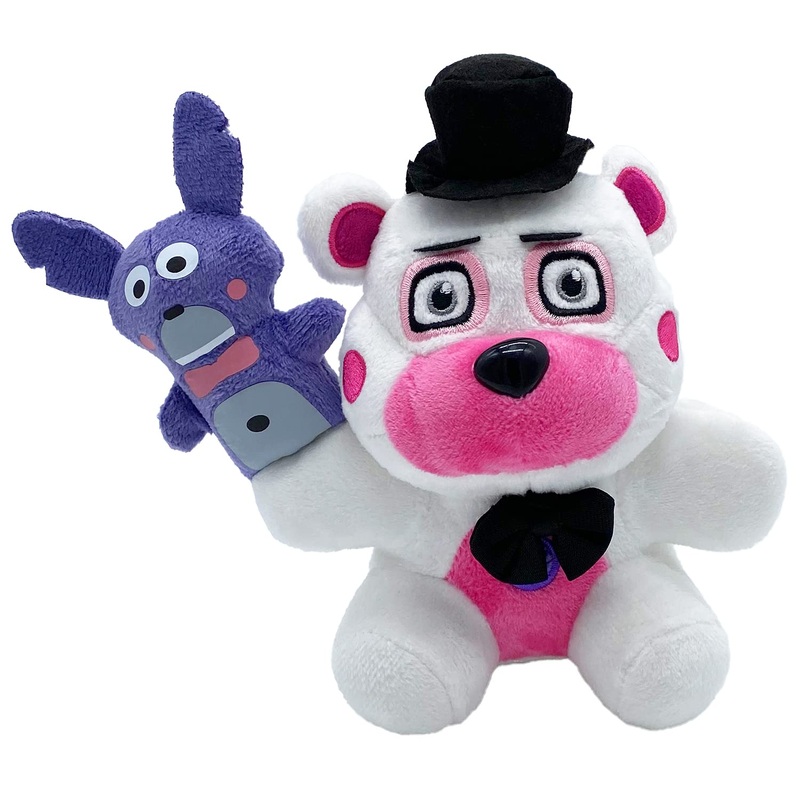 Ycixri FNAF Funtime Freddy Plush Toy Suitable for Collection, FNAF Plushies Stuffed Doll for Boy Girl Christmas Halloween Birthd