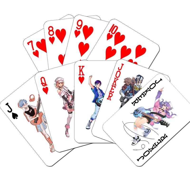 KOMVIOO Personalized Photo Playing Cards, Custom Deck with Your Image, Standard 54-Card Deck (6 Photo)