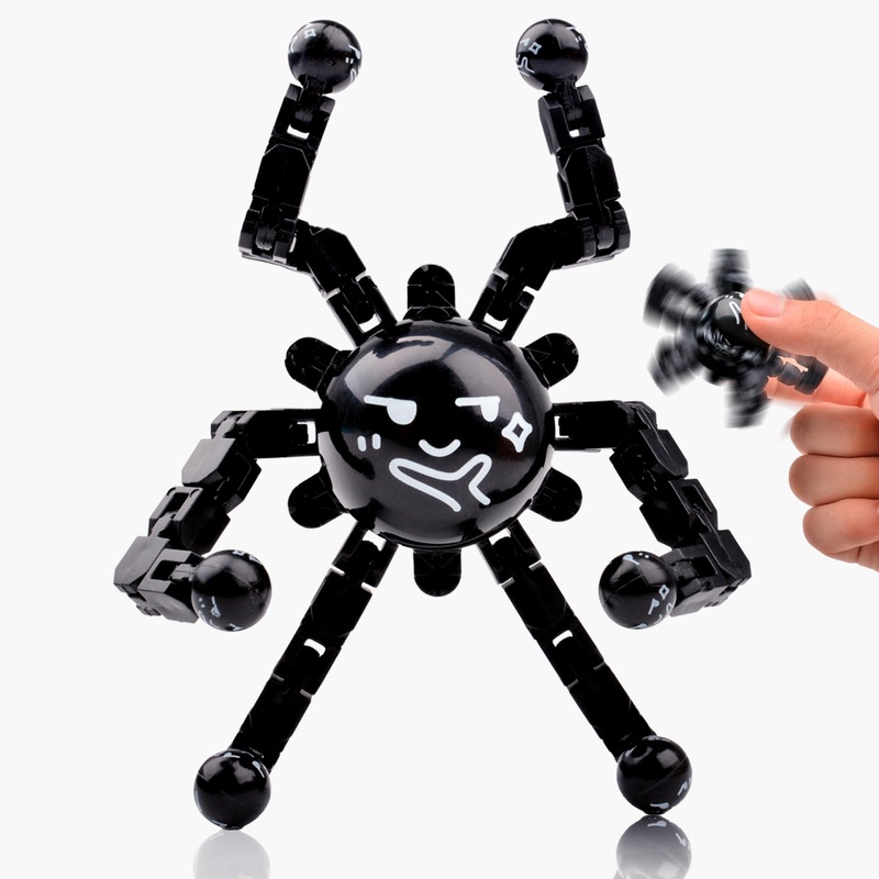 ASIOWELY Transformable Fidget Spinners Toys for Adults Anxiety,Sensory Toy for Teens and Kids ADHD Autism Relief Stress,Cool Fin