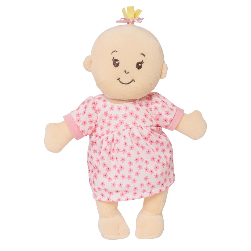Manhattan Toy Wee Baby Stella Peach 12” Soft First Baby Doll for Ages 1 Year and Up, No Retail Packaging