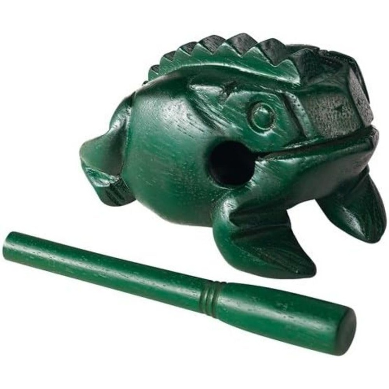 Meinl NINO Wood Frog Large Green