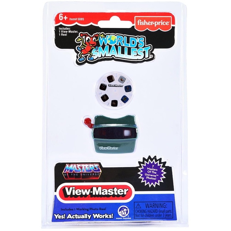 World’s Smallest Masters of The Universe ViewMaster , Green