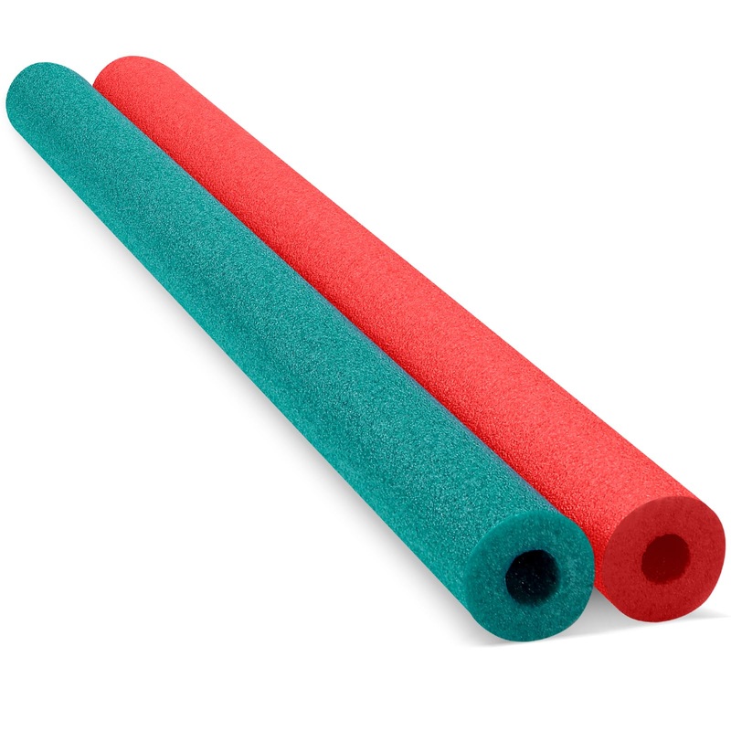 Hanaive 2 Pack Pool Noodles 52 Inch Foam Pool Swim Noodles Hollow Foam Noodle for Swimming Floats DIY Floating Craft Projects (G