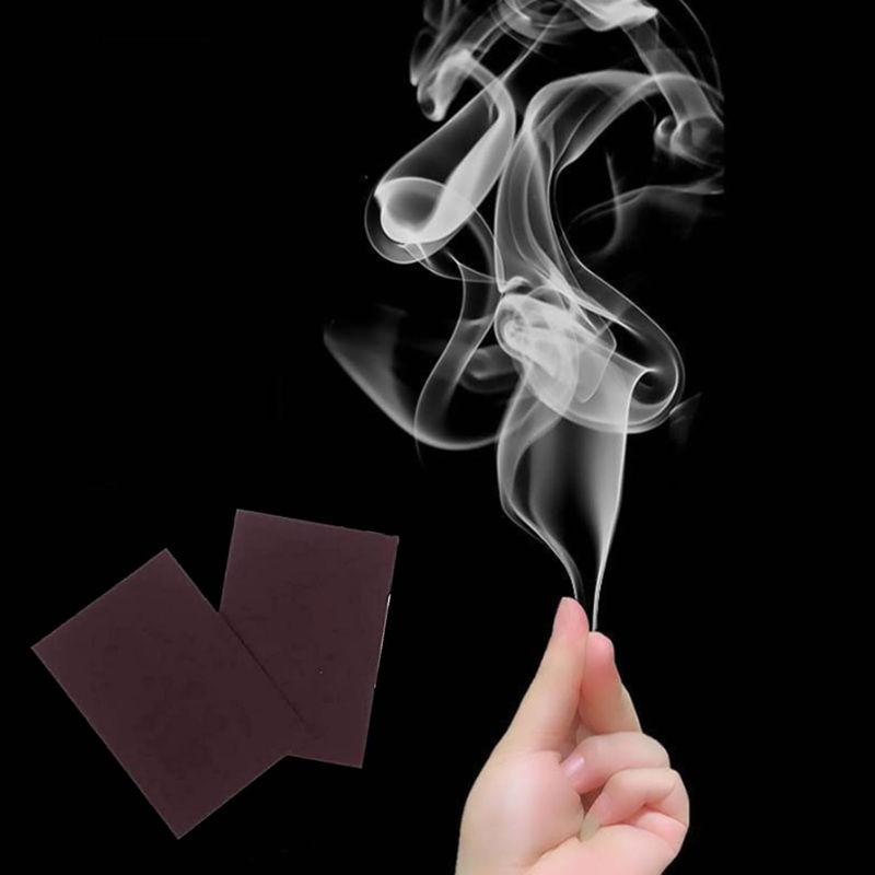 Hell’s Smoke Magic Paper, Magic Flash Prop Tool Sheets, Ultimate Magic Kit, Cool Close-Up Magic Trick, Finger’s Smoke, Stage, St